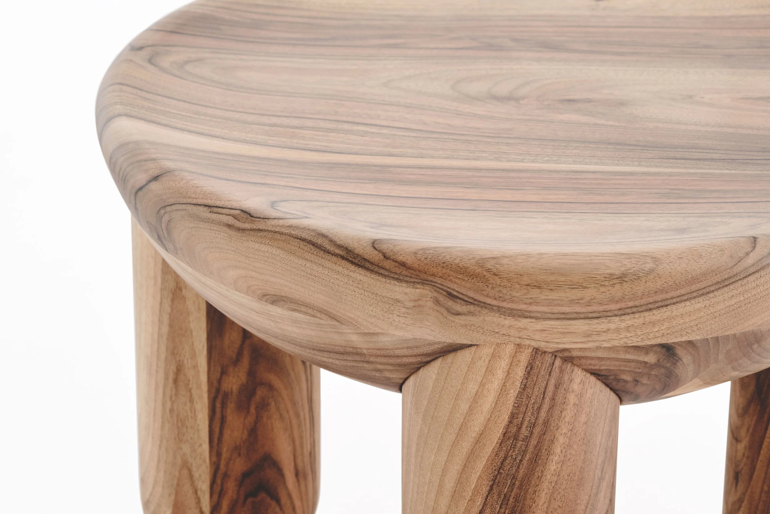 Freyja Coffee Table 2 - Wood coffee table designed by Kateryna